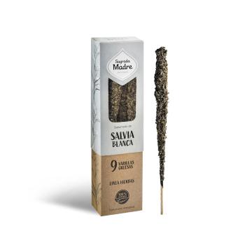 Weißer Salbei - Herbal Räucherstäbchen Sagrada Madre